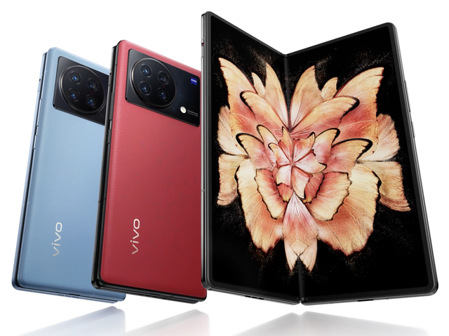 vivo X Fold+售价9999起，骁龙8+处理器超大续航，新增“华夏红”配色