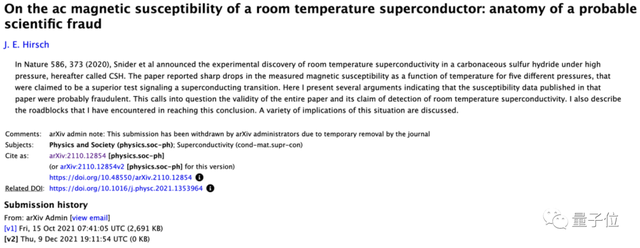 Nature封面论文撤稿闹大了，认定首个室温超导体数据存疑！领域大佬尝试复现6次全失败，9位作者集体抗议无效