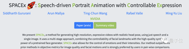 英伟达让AI“演技”再上台阶：仅靠语音驱动1张照片说话，惊讶恐惧表情狠狠拿捏
