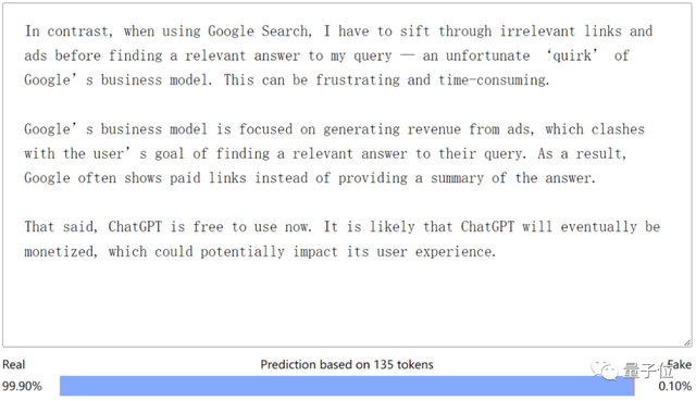 ChatGPT“克星”：用AI识别AI生成的文本，英语论文阅读笔记都能测出
