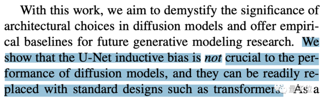 扩散模型和Transformer梦幻联动！一举拿下新SOTA，MILA博士：U-Net已死