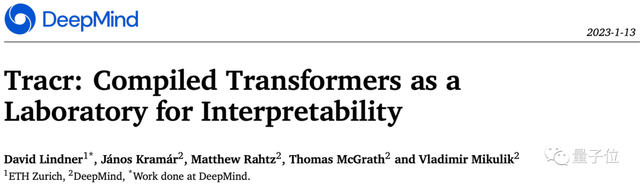 DeepMind“反向”搭建Transformer方法火了：由可解释程序设计AI，项目已开源