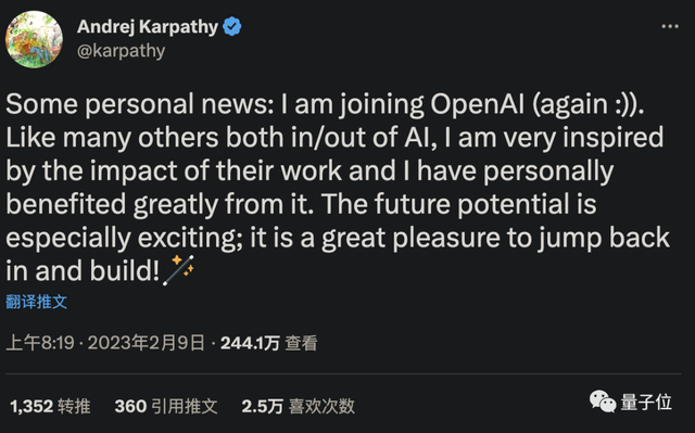 特斯拉前AI高级总监宣布重回OpenAI，马斯克曾为挖他被逐出董事会