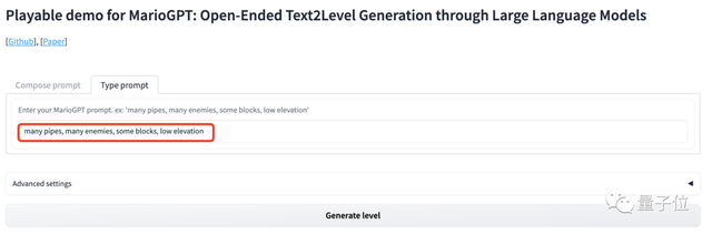 GPT版超级马里奥来了！输入文本即可自定义游戏关卡 | GitHub标星500+