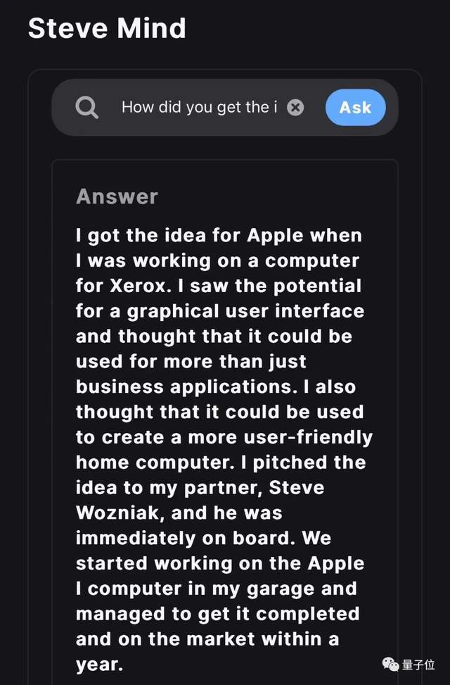 华人小哥打造乔布斯版ChatGPT，网友：感觉他复活了