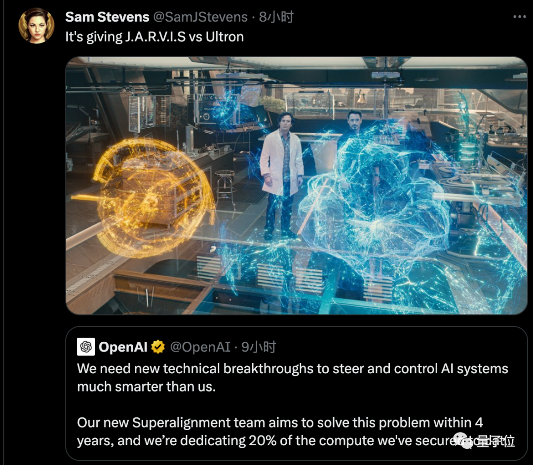 OpenAI开300万+年薪招「超级AI研究员」，投入20%总算力成立新部门，目标4年内「控制奥创」