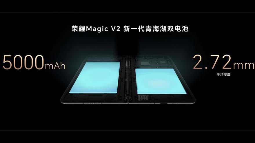 折叠后不到1厘米！荣耀Magic V2发布，搭载第二代骁龙8，8999起售