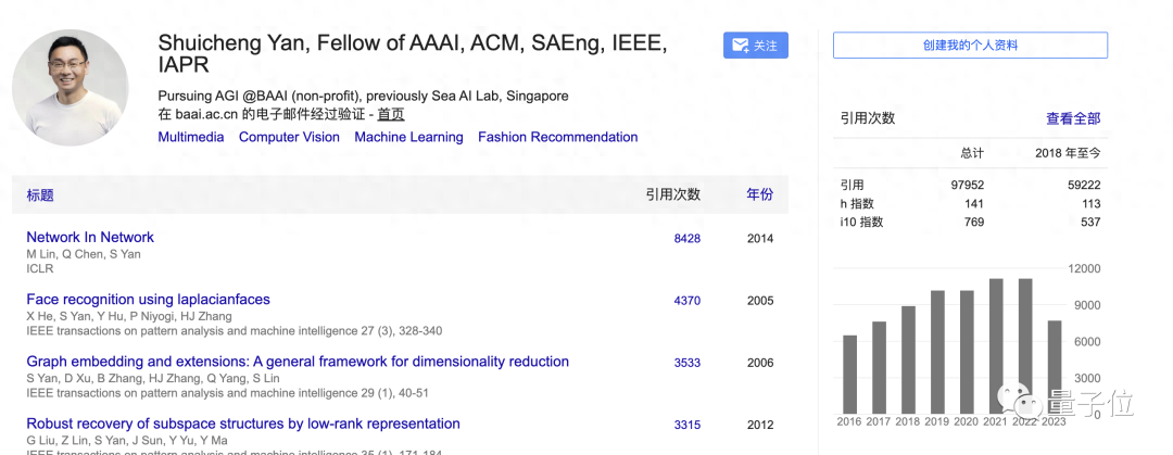 颜水成加入昆仑万维：“目前AI浪尖是Foundation Models”