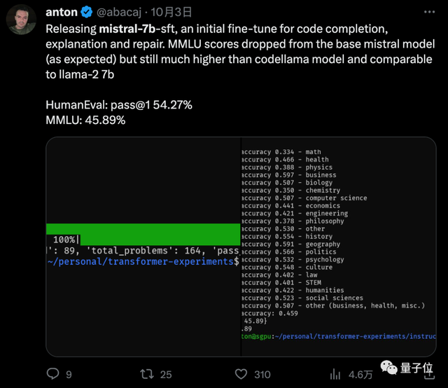 最好的7B模型易主，免费开源可商用，来自“欧洲的OpenAI”