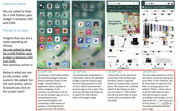 用GPT-4V“操纵”iPhone，无需训练可完成任意指令，“Siri终结的开始”