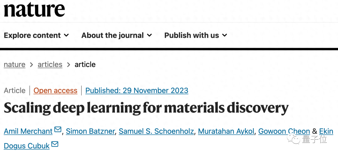 AI震撼材料学！谷歌DeepMind新研究登Nature，一口气预测220万种新材料