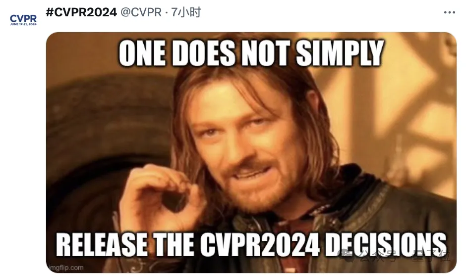 CVPR’24发榜，华人博士生连中三篇凡尔赛！官方下场发梗图玩坏网友